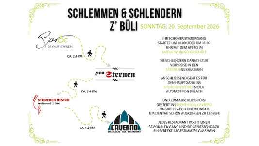 Schlemmen & Schlendern in Bülach Schlemmen & Schlendern in Bülach
